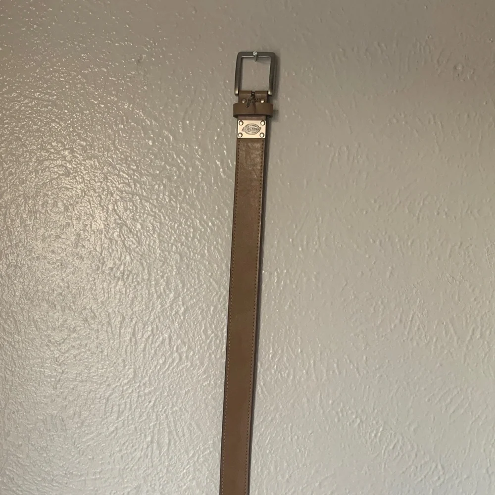 Lee Dark Brown Leather Belt